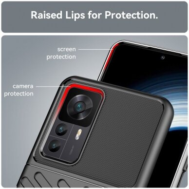 Xiaomi 12T/12T PRO juoda THUNDER nugarėlė 5