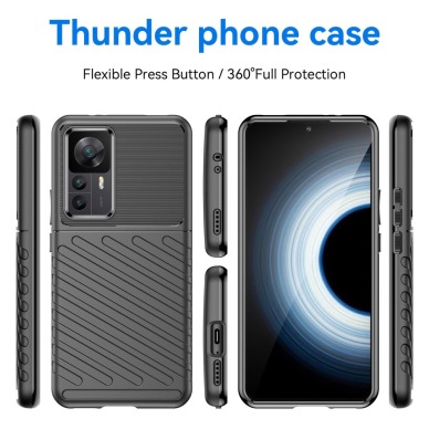 Xiaomi 12T/12T PRO juoda THUNDER nugarėlė 6