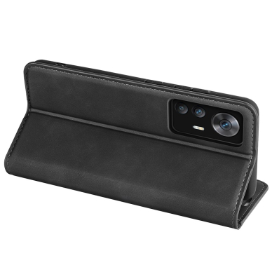 Xiaomi 12T/12T PRO juodas Silky Touch dėklas 3