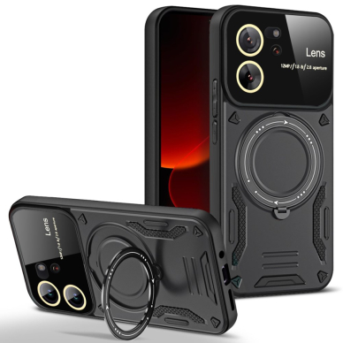 Xiaomi 13T / 13T PRO black Magsafe KICKSTAND nugarėlė