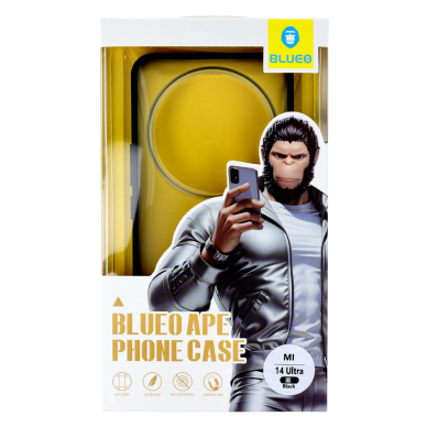 Xiaomi 14 ULTRA Mr.Monkey clear CRYSTAL DROP nugarėlė 1