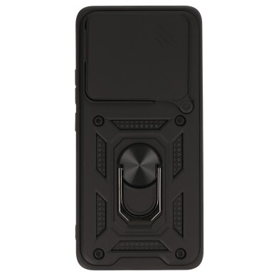 Xiaomi 14T PRO black RING ARMOR WITH CAMSHIELD nugarėlė 2
