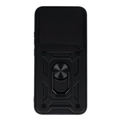 Xiaomi 15T black RING ARMOR WITH CAMSHIELD nugarėlė
