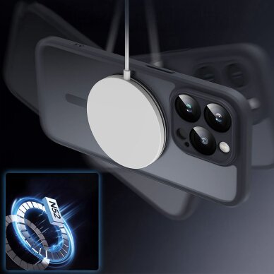 Xiaomi 17 5G black FULL MATTE Magnetic nugarėlė 5