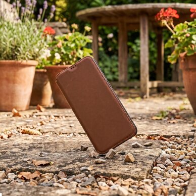 Xiaomi 17T PRO brown Smart Touch dėklas 5