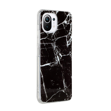 XIAOMI MI 11 LITE/5G NE Tracy nugarėlė Black marble 2