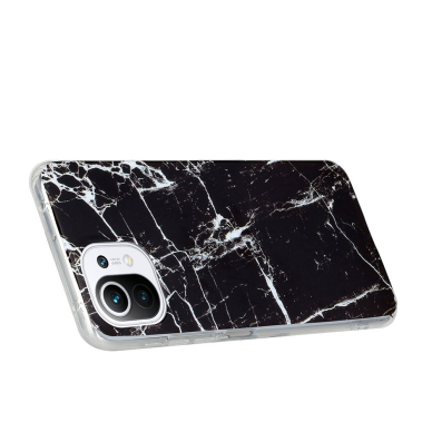 XIAOMI MI 11 LITE/5G NE Tracy nugarėlė Black marble 4