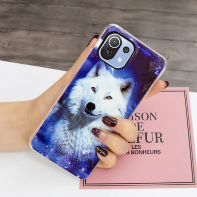 XIAOMI MI 11 LITE/5G NE Tracy nugarėlė White Wolf 1