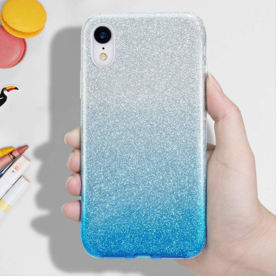 XIAOMI MI 11T/MI 11T PRO mėlyna GLITTER3 nugarėlė 3