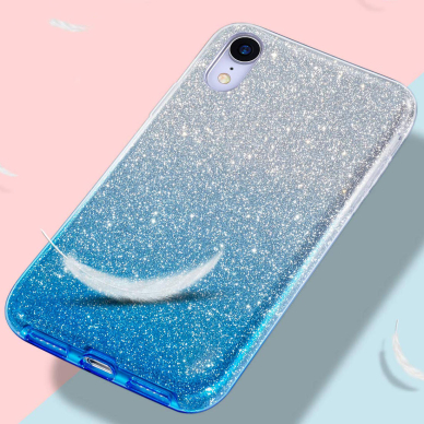 XIAOMI MI 11T/MI 11T PRO mėlyna GLITTER3 nugarėlė 5