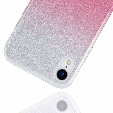 XIAOMI MI 11T/MI 11T PRO rožinė GLITTER3 nugarėlė 1