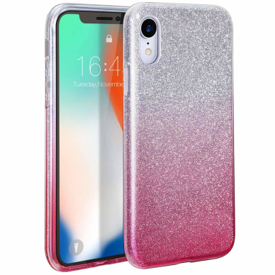 XIAOMI MI 11T/MI 11T PRO rožinė GLITTER3 nugarėlė