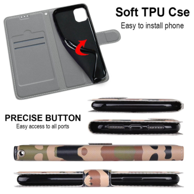 XIAOMI MI 11T/MI 11T PRO Tracy fashion dėklas Camouflage 7