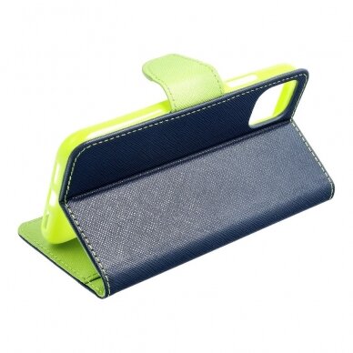 XIAOMI MI 12/12X mėlynas FANCY DIARY dėklas 1