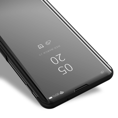 Xiaomi Mi 9 juodas VIEW WINDOW dėklas 2