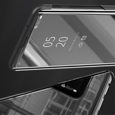 Xiaomi Mi 9 juodas VIEW WINDOW dėklas 5