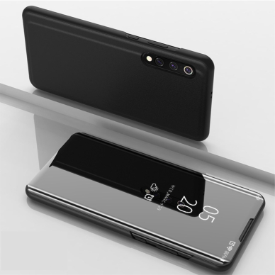 Xiaomi Mi 9 juodas VIEW WINDOW dėklas
