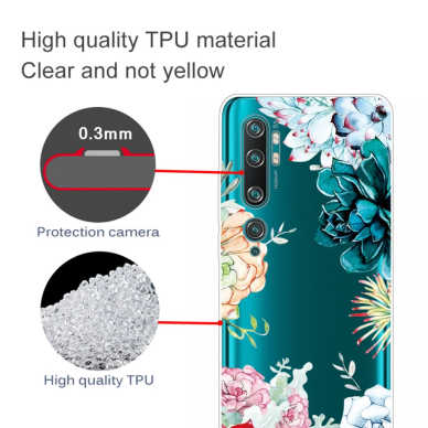 XIAOMI MI NOTE 10/ 10 PRO Tracy slim nugarėlė Flowers 1