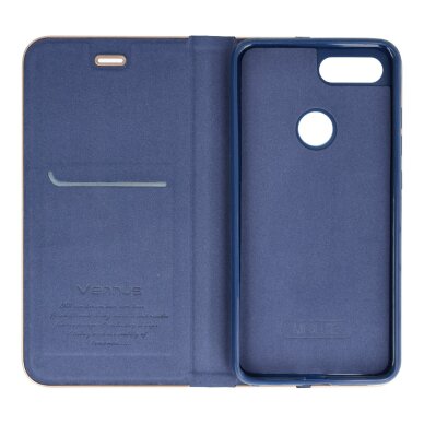 Xiaomi MI8 LITE mėlynas VENBOOK dėklas 2