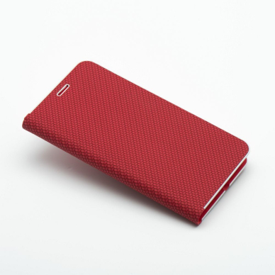 XIAOMI MI8/MI8 PRO raudonas VENCARBON dėklas 1