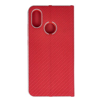 XIAOMI MI8/MI8 PRO raudonas VENCARBON dėklas 5