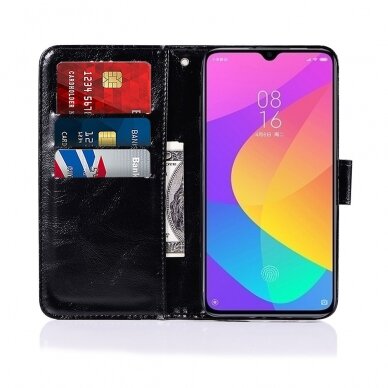 XIAOMI MI9 LITE juodas VINTAGE3 dėklas 3
