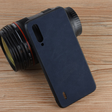XIAOMI MI9 LITE mėlyna Leather Vintage nugarėlė 4
