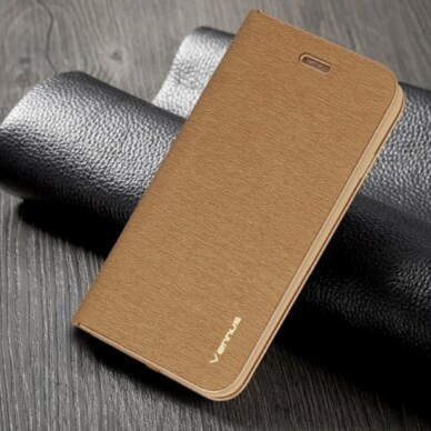 Xiaomi MI9 SE aukso spalvos VENBOOK dėklas 2