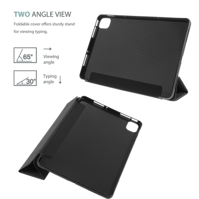 Xiaomi Pad 5/ Pad 5 PRO 11" juodas silikoninis TRIFOLD dėklas 10