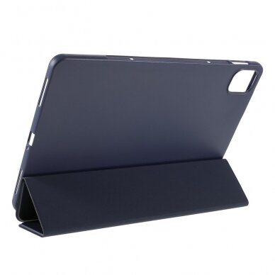 Xiaomi Pad 5/ Pad 5 PRO 11" mėlynas silikoninis TRIFOLD dėklas 3
