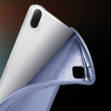 Xiaomi Pad 5/ Pad 5 PRO 11" rožinis silikoninis TRIFOLD dėklas 4