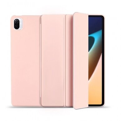 Xiaomi Pad 5/ Pad 5 PRO 11" rožinis silikoninis TRIFOLD dėklas
