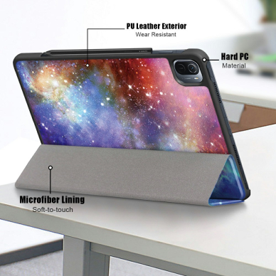 Xiaomi Pad 5/ Pad 5 PRO 11" TRIFOLD dėklas Galaxy 9