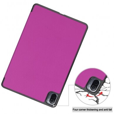 Xiaomi Pad 5/ Pad 5 PRO 11" violetinis TRIFOLD dėklas 5