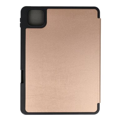 Xiaomi Pad 7 / 7 PRO rose gold S PEN TRIFOLD dėklas 2