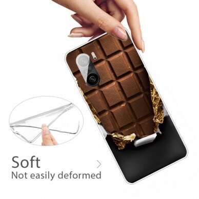 Xiaomi POCO F3 Tracy nugarėlė Šokoladas 1