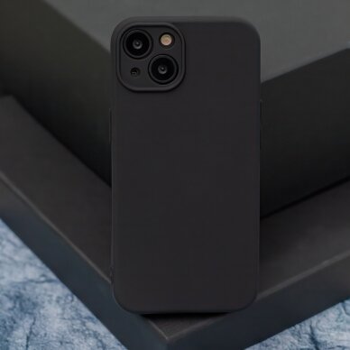 Xiaomi POCO F4 GT juoda SILICONE LITE nugarėlė 10