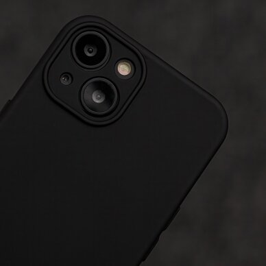Xiaomi POCO F4 GT juoda SILICONE LITE nugarėlė 15