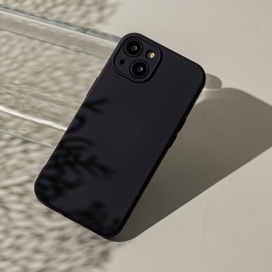 Xiaomi POCO F4 GT juoda SILICONE LITE nugarėlė 16