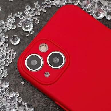 Xiaomi POCO F4 GT raudona SILICONE LITE nugarėlė 11