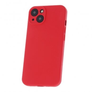 Xiaomi POCO F4 GT raudona SILICONE LITE nugarėlė 5