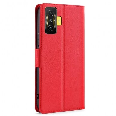 Xiaomi POCO F4 GT raudonas Tracy SMART MONO dėklas 7