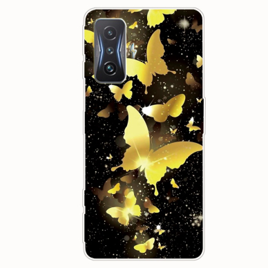 Xiaomi POCO F4 GT Tracy nugarėlė Golden Butterflies