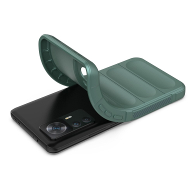 Xiaomi POCO F4 GT žalia Tracy Anti-slip Rugged nugarėlė 2