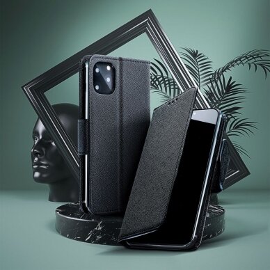 XIAOMI POCO M4 5G/REDMI 10 5G juodas FANCY DIARY dėklas 2