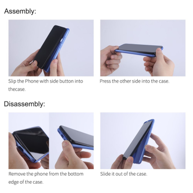 XIAOMI POCO M4 PRO juoda NILLKIN SUPER FROSTED nugarėlė 5