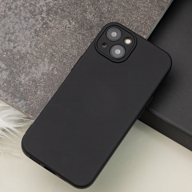 XIAOMI POCO M4 PRO juoda SILICONE LITE nugarėlė 12