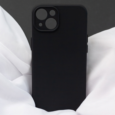 XIAOMI POCO M4 PRO juoda SILICONE LITE nugarėlė 21