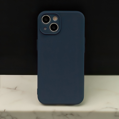 XIAOMI POCO M4 PRO mėlyna SILICONE LITE nugarėlė 12