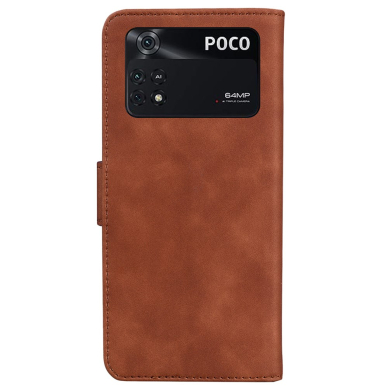 XIAOMI POCO M4 PRO rudas Tracy DMING dėklas Butterfly 2